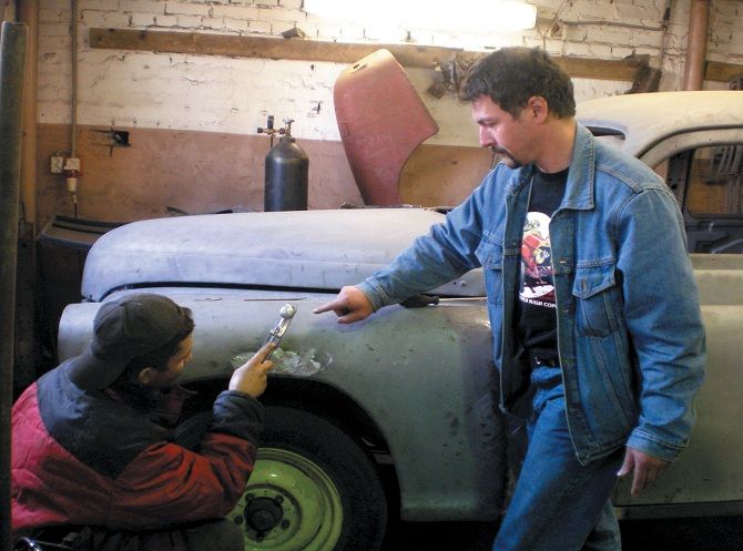 Лужение кузова автомобиля своими руками 84